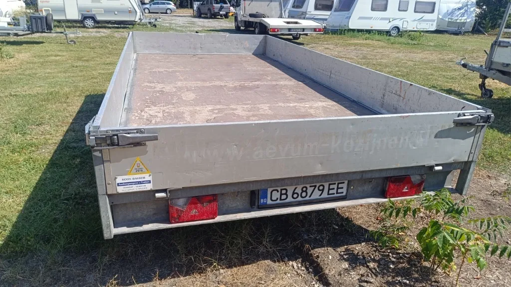 Eduards 400x200 2500kg ремарке за автомобил — снимка 4